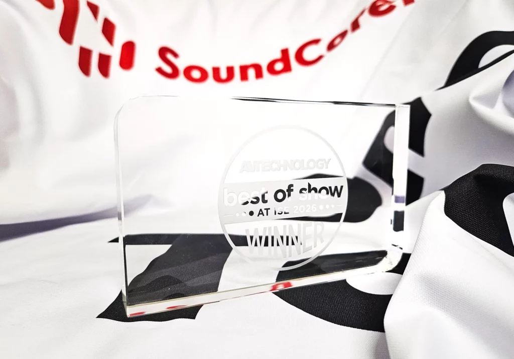 SoundCoreHero awarded prestigious „Best of Show” at ISE 2026!